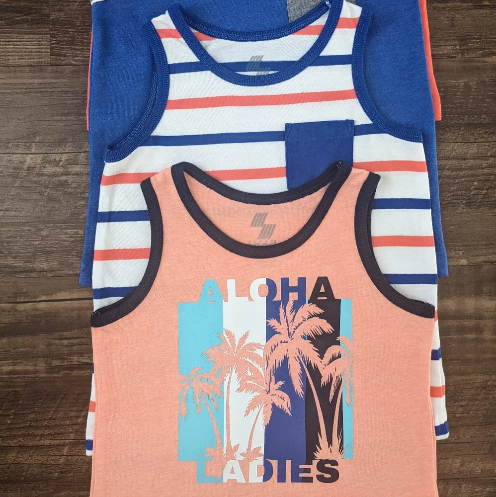NWT Children's Place Set of 4 Tank Tops
